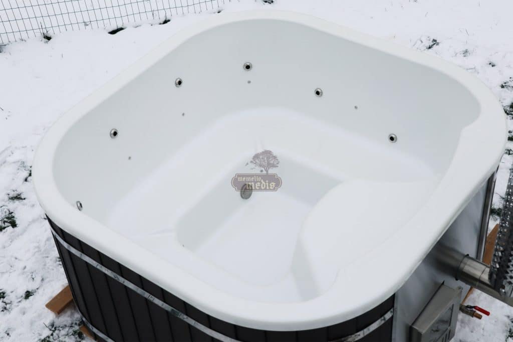 acrylic hot tub integrated heater rectangular 6